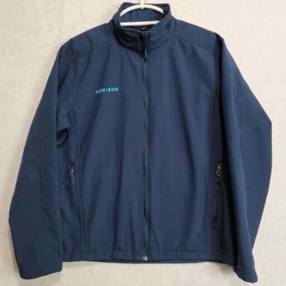 Port Authority Core Soft Shell Full Zip Jacket Men's Size L Style J317 Horizon